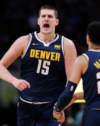  约老师全能数据掘金轻取魔术豪取客场八连胜  